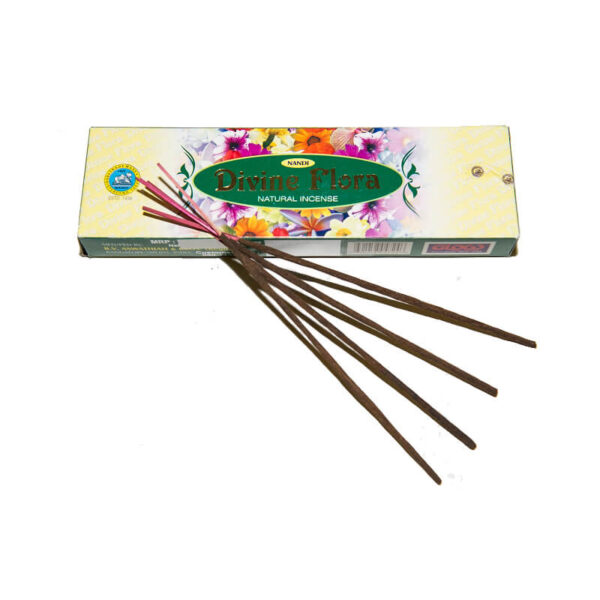 Indické vonné tyčinky Nandi Divine Flora 50 gms. box
