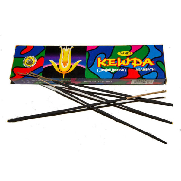 Indické vonné tyčinky Nandi Kewda 22 gms. box