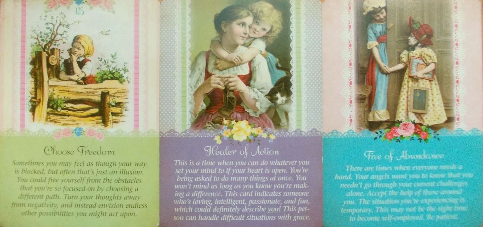 Karetní výklad strážných andělů pro týden od 1. do 7.6. 2015