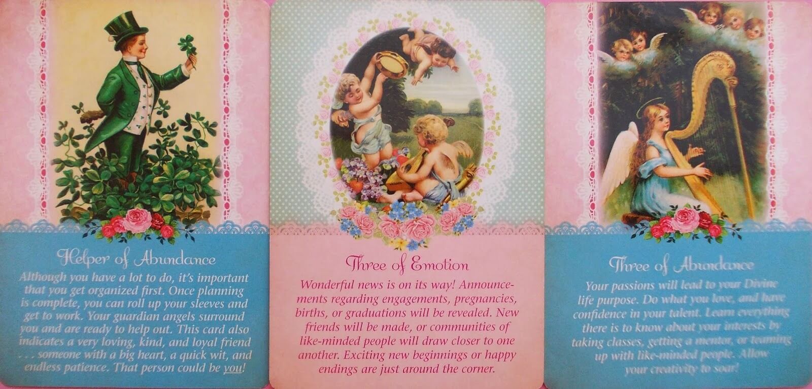 Karetní výklad strážných andělů pro týden od 27.7. do 2.8. 2015