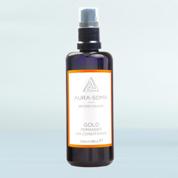 Pomanderový osvěžovač zlatý