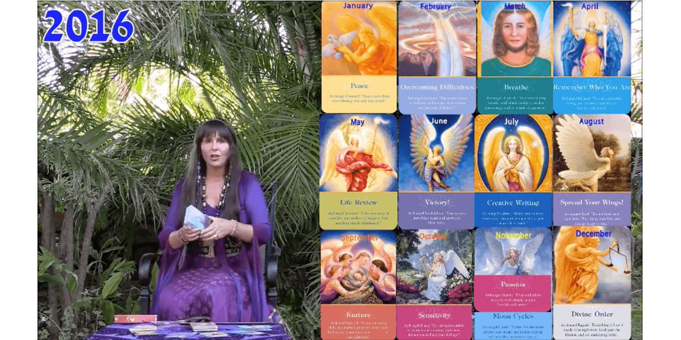 Karetní výklad Doreen Virtue pro rok 2016