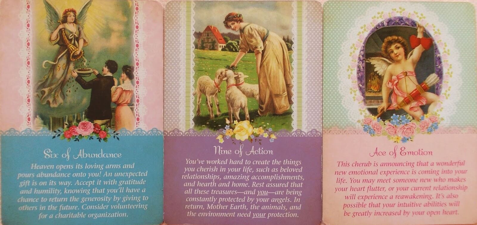 Karetní výklad strážných andělů pro týden od 4.4. do 10.4. 2016