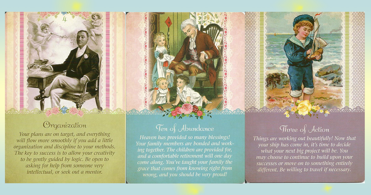 Karetní výklad strážných andělů pro týden od 24. do 30.10. 2016