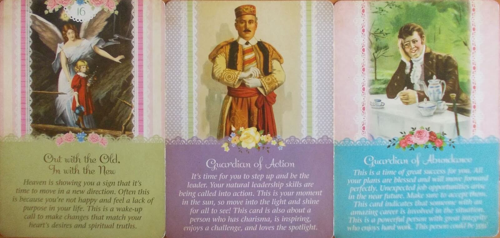 Karetní výklad strážných andělů pro týden od 3. do 9.10. 2016