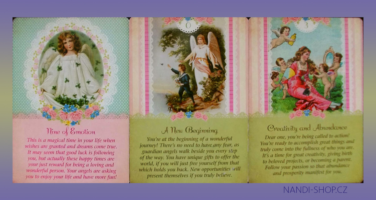 Karetní výklad strážných andělů pro týden od 28.11. do 4.12. 2016