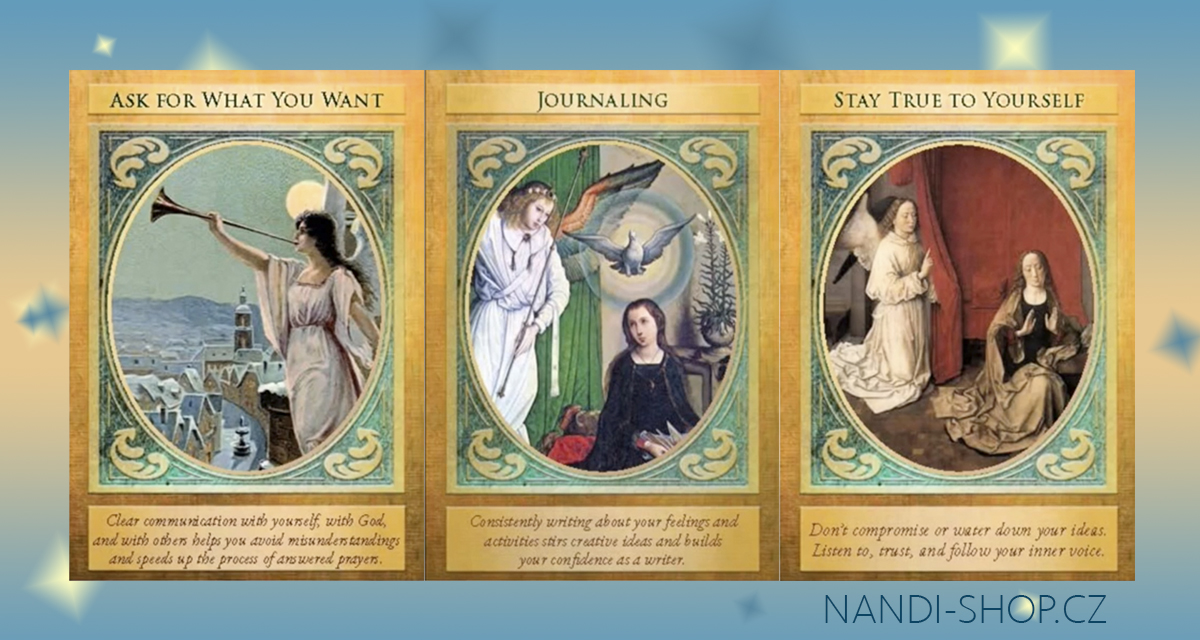 Karetní výklad strážných andělů pro týden od 19. do 25.12. 2016