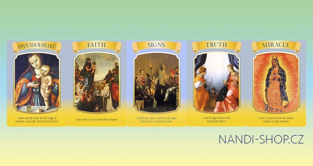 karetní výklad Doreen Virtue