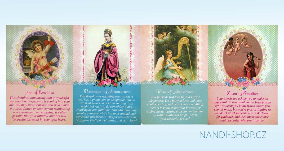 Karetní výklad strážných andělů pro duben 2017
