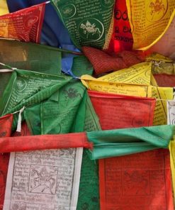 Tibetské modlitební praporky
