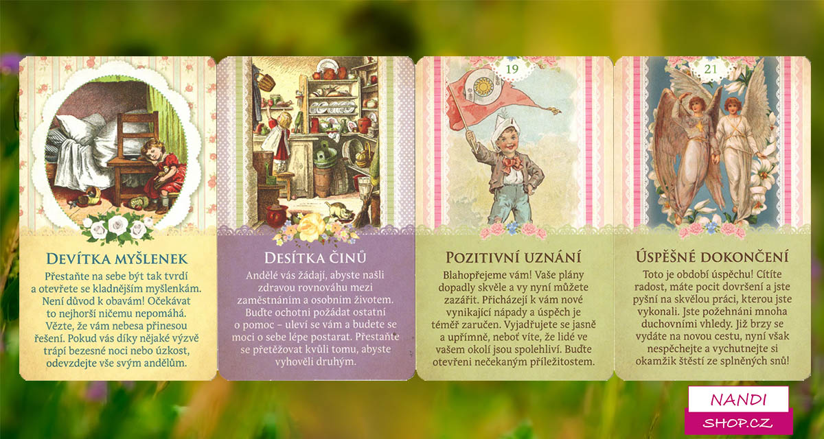 Karetní výklad strážných andělů pro leden 2018