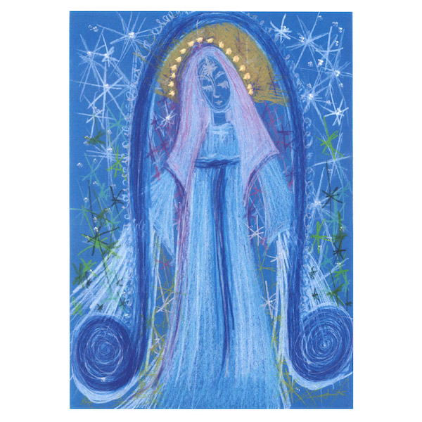 Léčivý obrázek Panna Marie