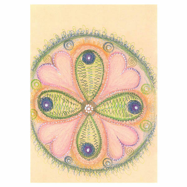 Léčivý obrázek Harmonizační mandala