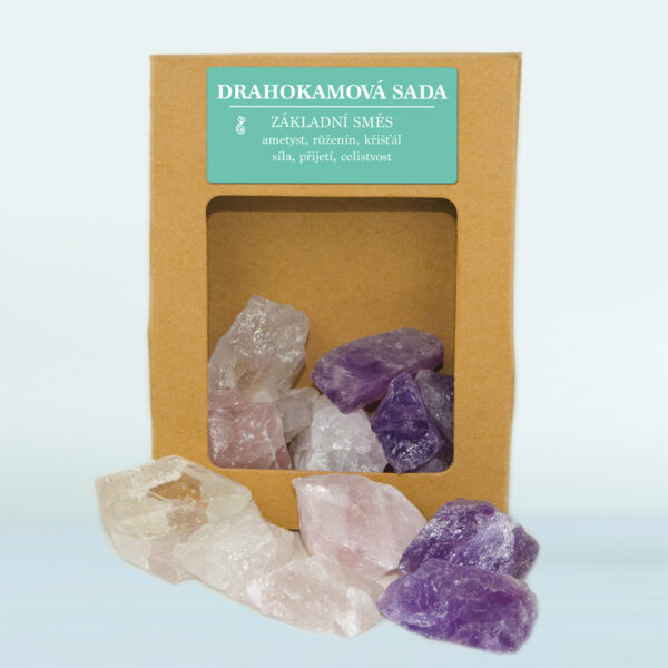 Drahokamový set pro přípravu krystalové vody