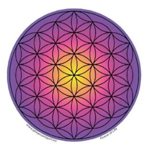 Květ života - samolepka 10,5 cm