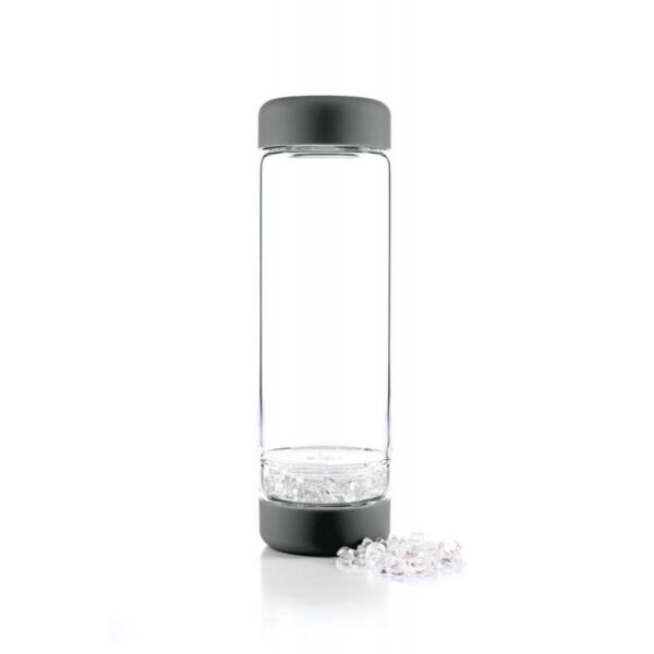 Láhev na cesty INU - šedá