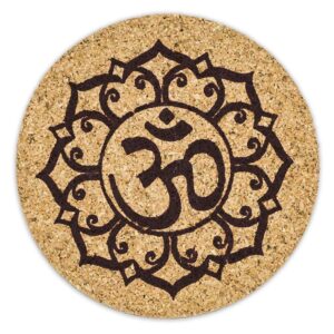 Podložka se symbolem Óm v lotosu