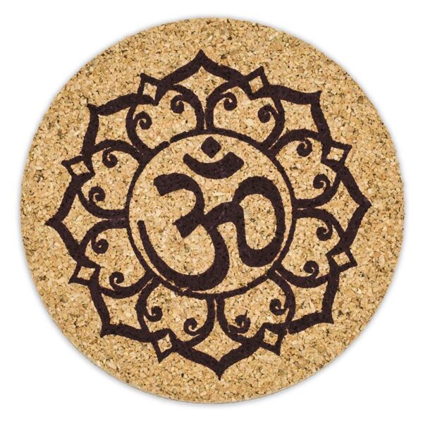 Podložka se symbolem Óm v lotosu