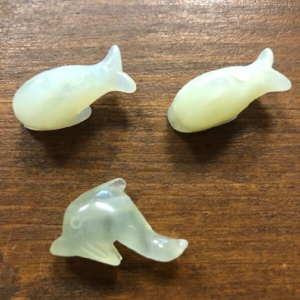 Přívěsek Delfín, nefrit