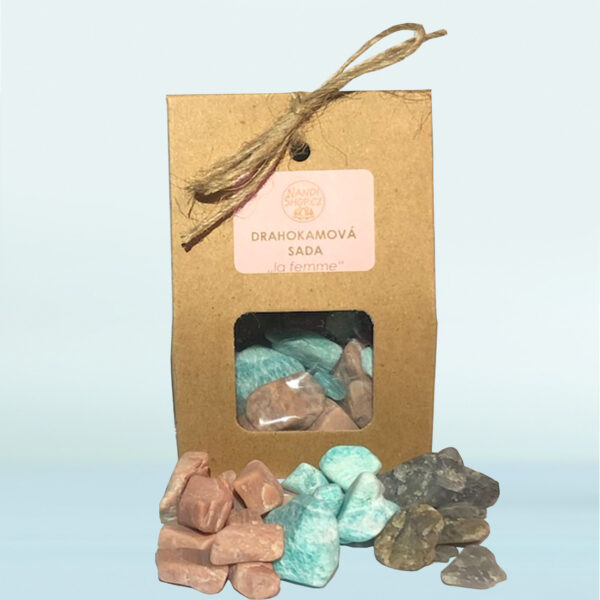 Drahokamová sada - "LA FEMME" dárkové balení