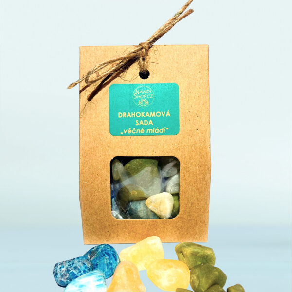 Drahokamová sada - "VĚČNÉ MLÁDÍ" dárkové balení