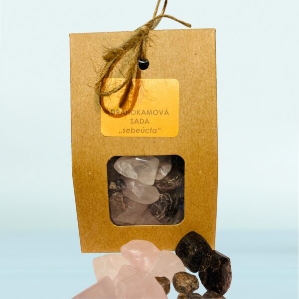 Drahokamová sada - "SEBEÚCTA" dárkové balení