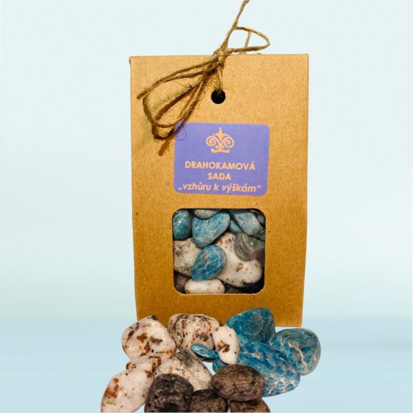 Drahokamová sada - "VZHŮRU K VÝŠKÁM" dárkové balení
