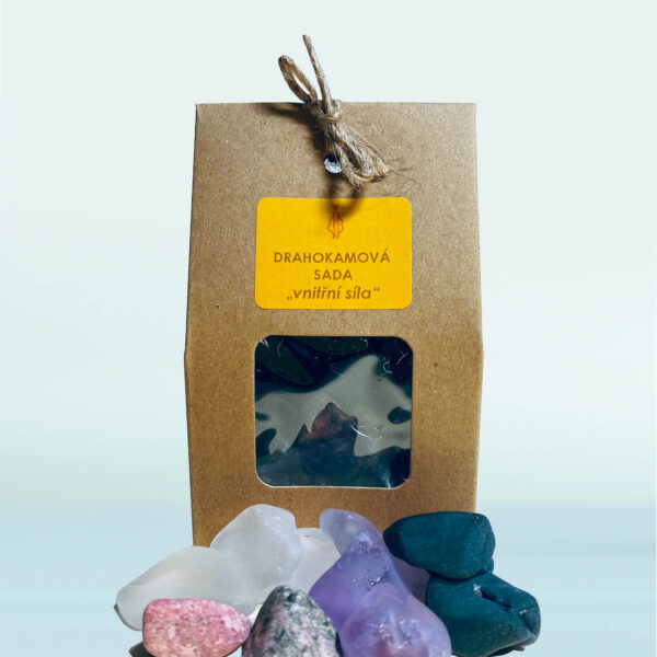 Drahokamová sada - "VNITŘNÍ SÍLA" dárkové balení