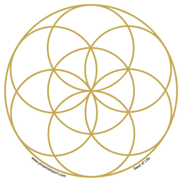 Květ života - samolepka 10,5 cm