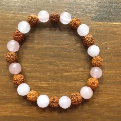 Náramek, Rudrakša, růženín