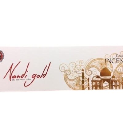 Vonné tyčinky Nandi Gold Premium 80 gms. box