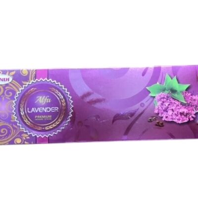 Vonné tyčinky Nandi Lavender Premium 80 gms. box