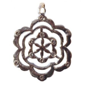 Přívěsek Květ života se zirkony