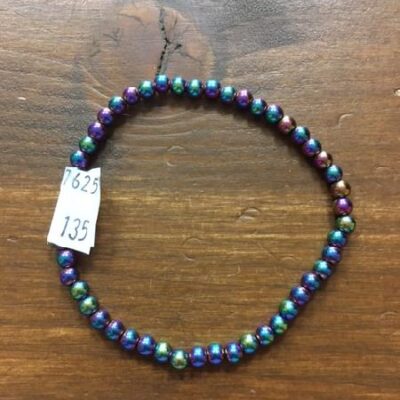 Náramek Hematit 4 mm