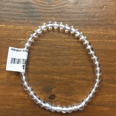 Náramek Křišťál 4 mm