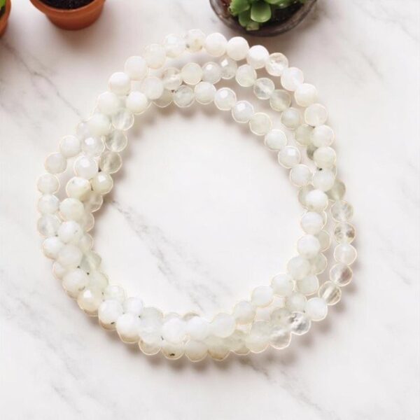 Náramek Měsíční kámen, 5 mm