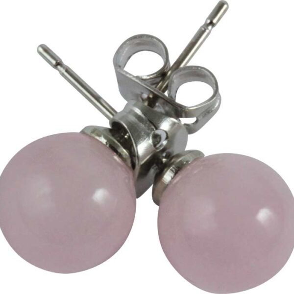 Náušnice Růženín 8 mm