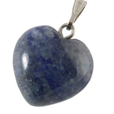 Přívěsek Srdce Modrý křemen