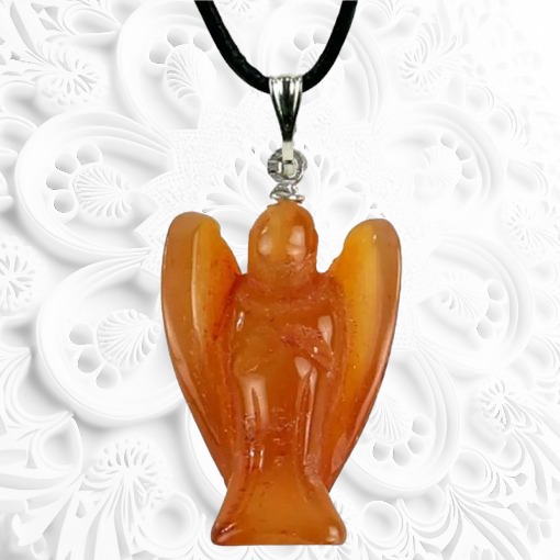 Přívěsek Anděl karneol