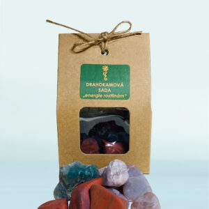 Drahokamová sada - "ENERGIE ROSTLINÁM" dárkové balení