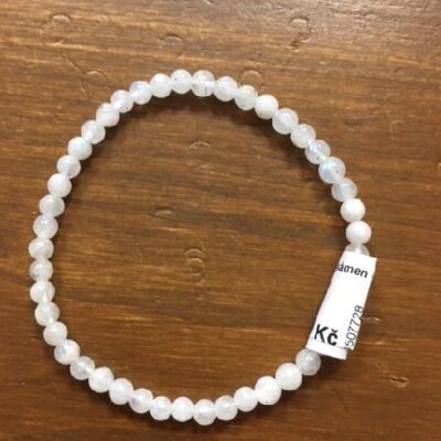 Náramek Měsíční kámen 4 mm