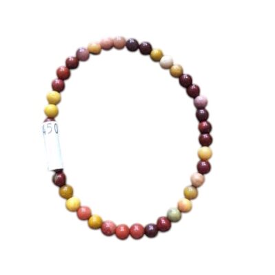 Náramek Jaspis australský (mokait) 4 mm