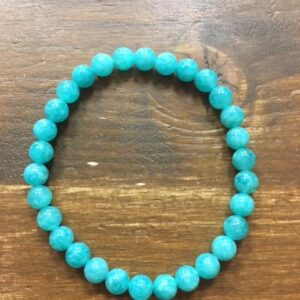 Náramek Amazonit 0,6 cm