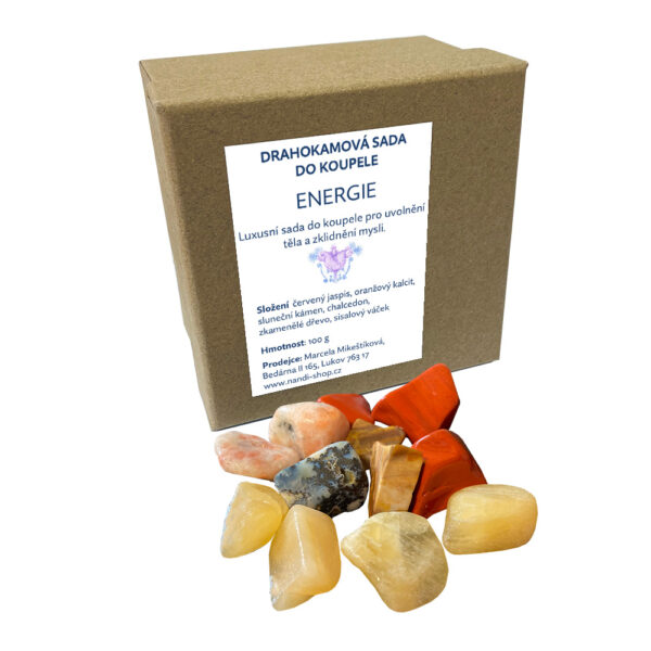 Drahokamová sada do koupele ENERGIE