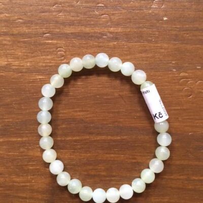 Náramek Jadeit 6 mm