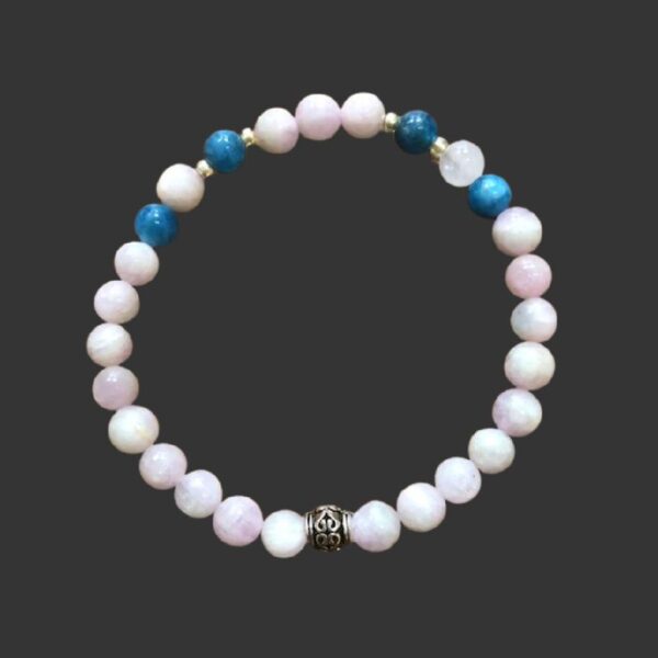 Náramek Kunzit, apatit 6 mm