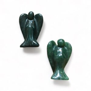 Anděl - achát mechový