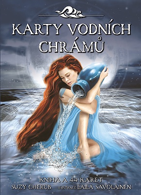 Karty vodních chrámů, kniha a 44 karet
