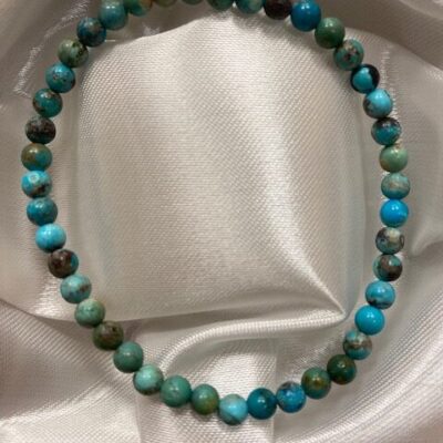 Náramek Tyrkys, 4 mm