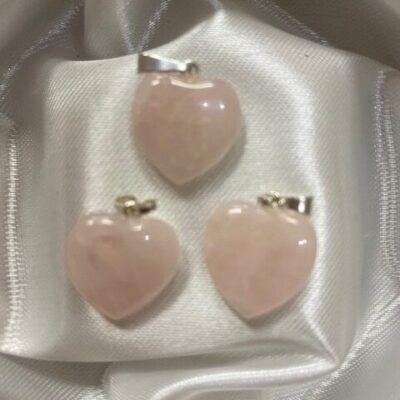 Přívěsek Srdce růženín